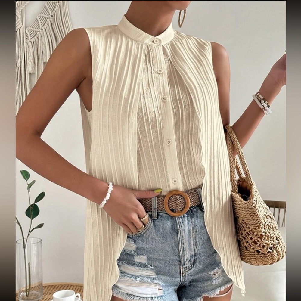 Pleated Shirt